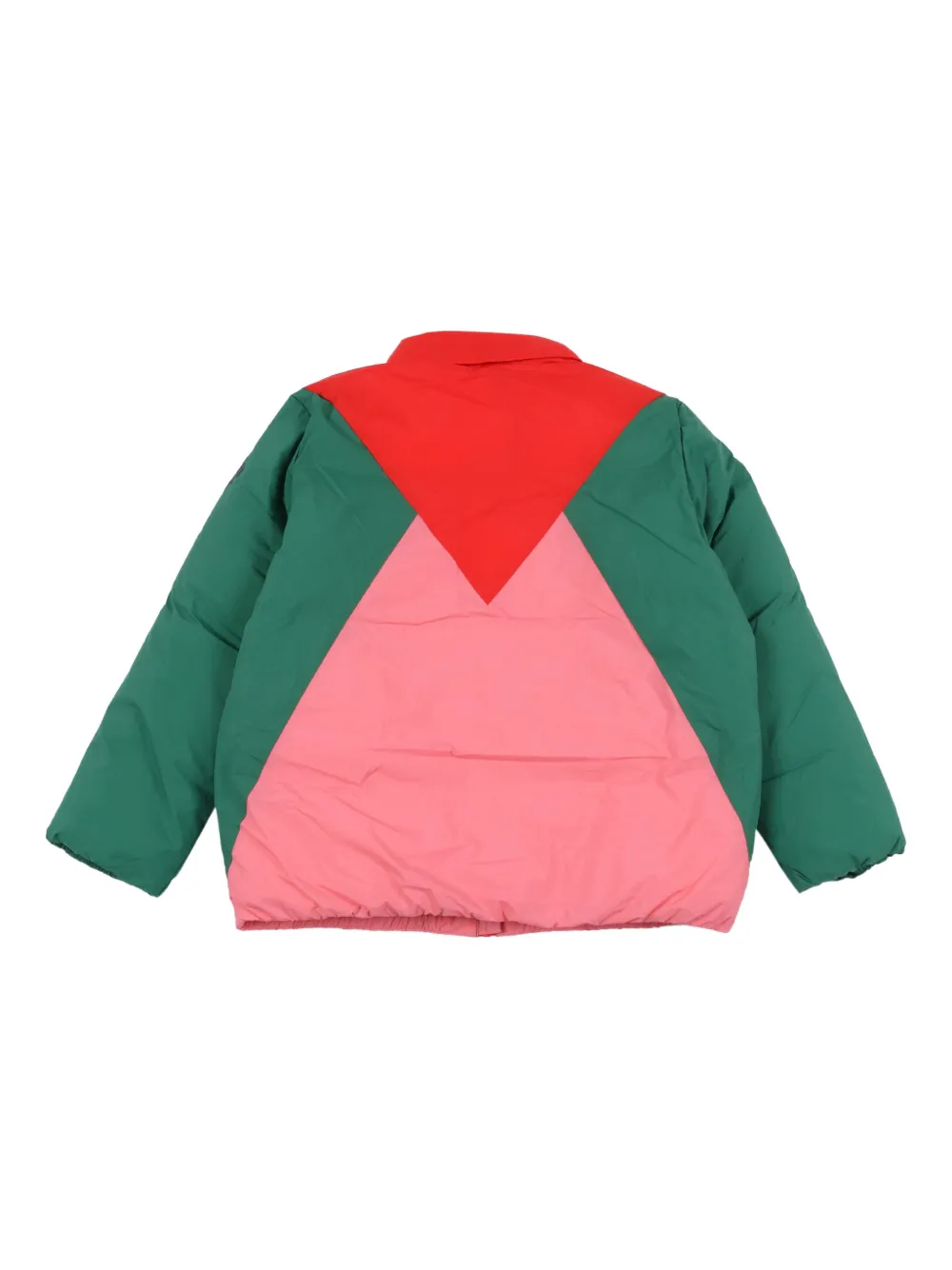 Bobo Choses Tic Tac Toe colour-block puffer jacket | Girls Padded Jackets | Image 2