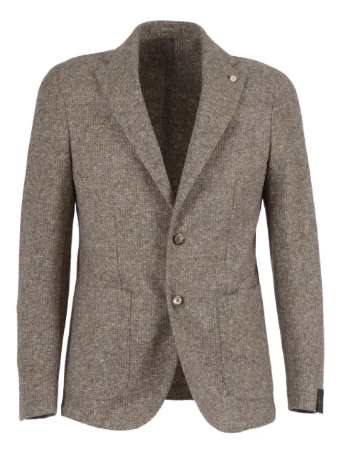 BRANDO notched-lapel single-breasted blazer