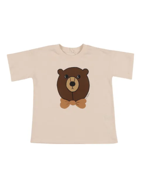 Mini Rodini bear-bow T-shirt