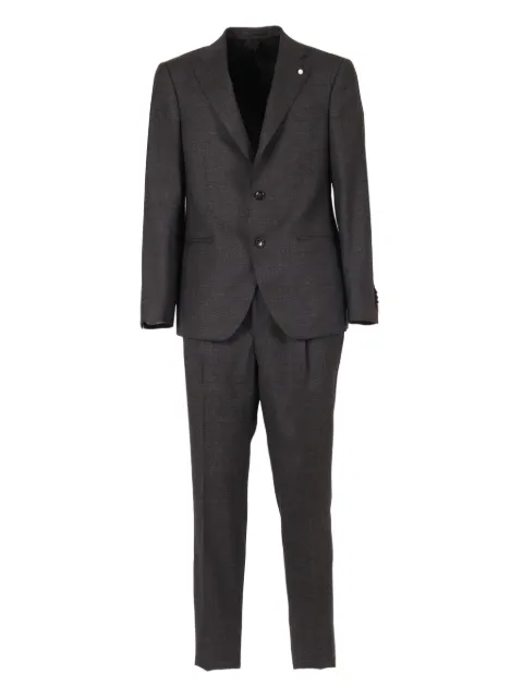 LUIGI BIANCHI MANTOVA single-breasted wool suit