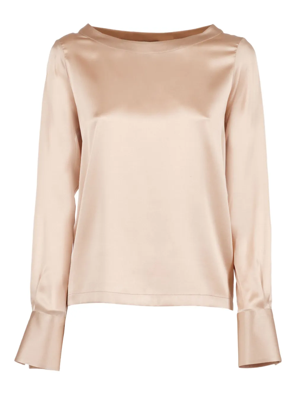 Mazzarelli Angie satin blouse | Neutrals | Image 1