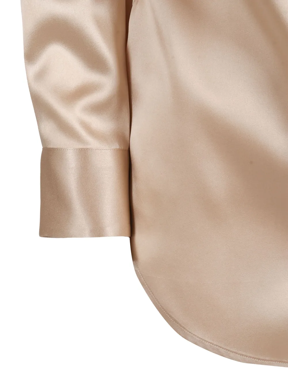 Mazzarelli Button-down Long-sleeved Shirt In Neutral
