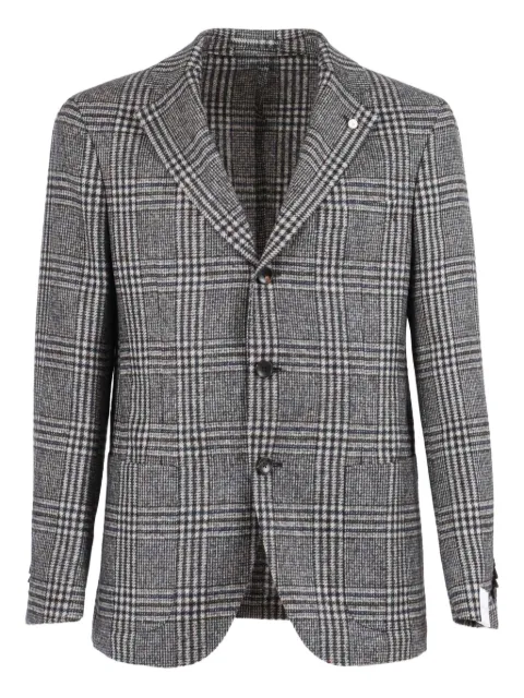 LUIGI BIANCHI MANTOVA checked blazer 