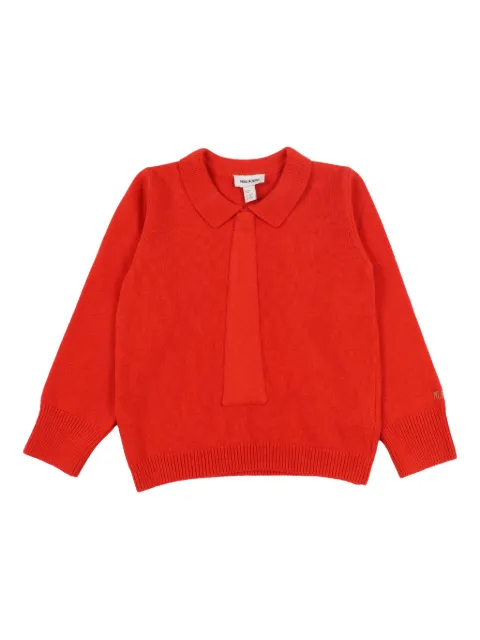 Mini Rodini tie-neck sweater
