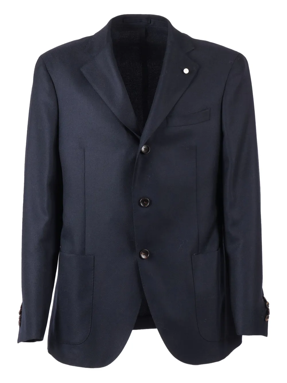 LUIGI BIANCHI MANTOVA button blazer | Blue | Image 1