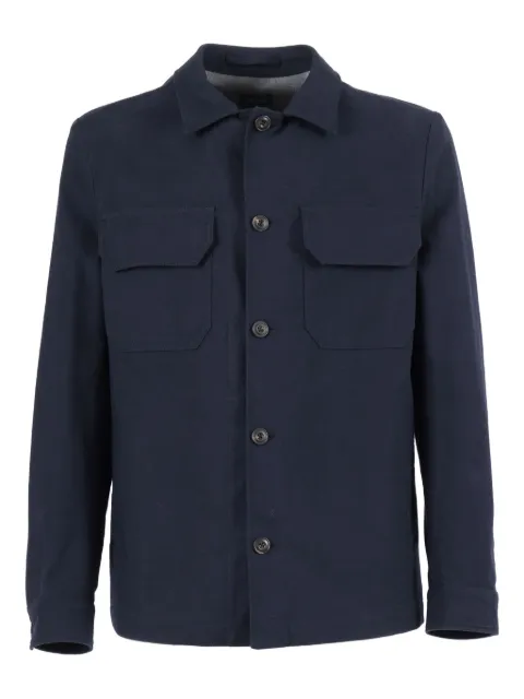 BRANDO sobrecamisa con bolsillos con solapa