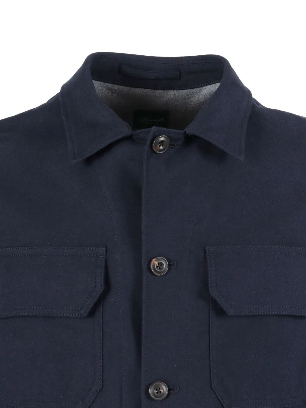 BRANDO Shirtjack met klepzak Blauw