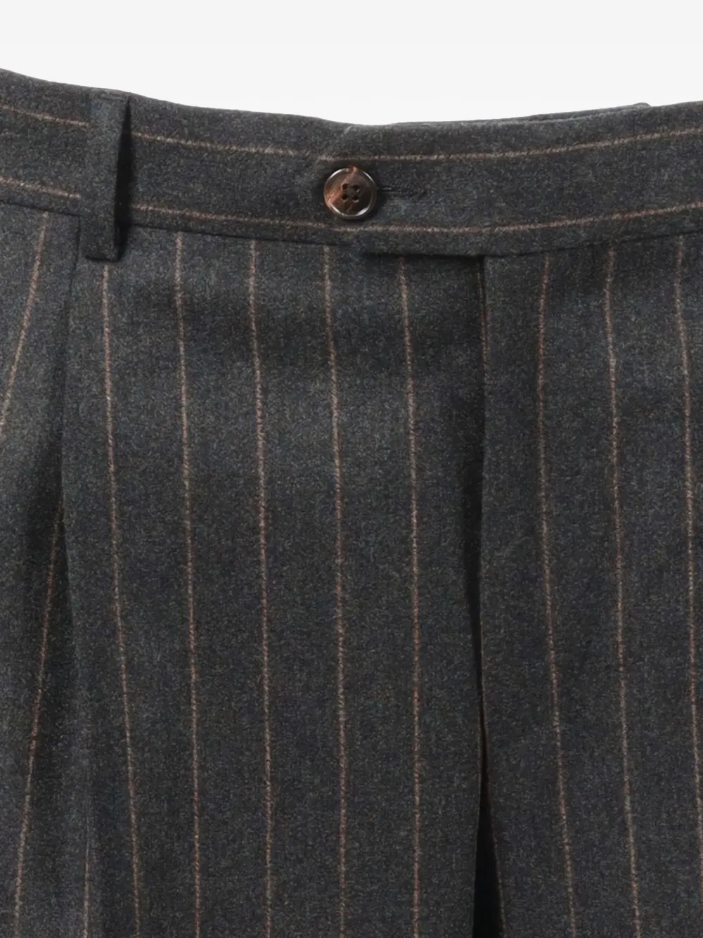 Luigi Bianchi Mantova Pinstripe Double-breasted Suit In Gray