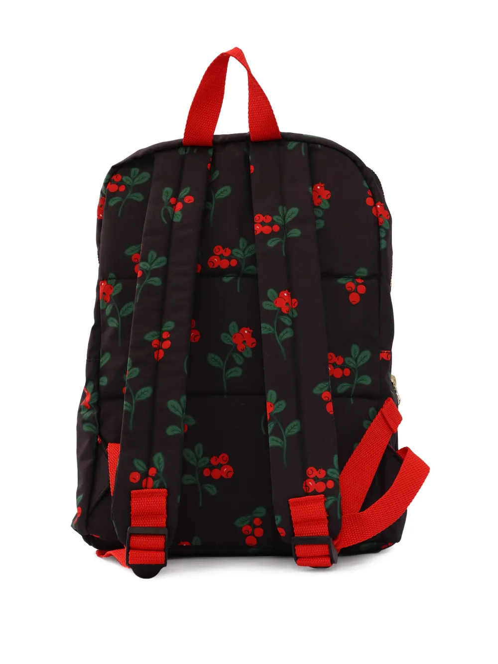 Mini Rodini Lingonberries backpack - Zwart