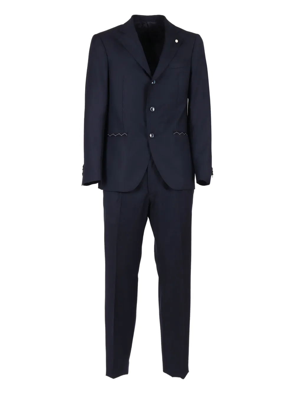 LUIGI BIANCHI MANTOVA single-breasted suit | Blue | Image 1