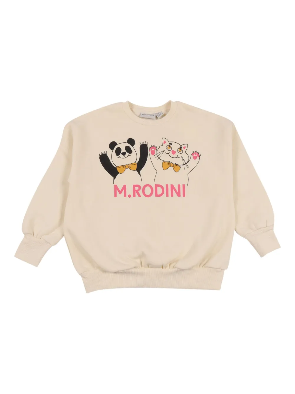 Mini Rodini Animal-graphic Sweatshirt In Pink