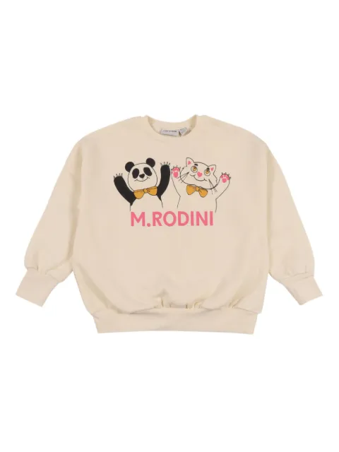 Mini Rodini animal-graphic sweatshirt