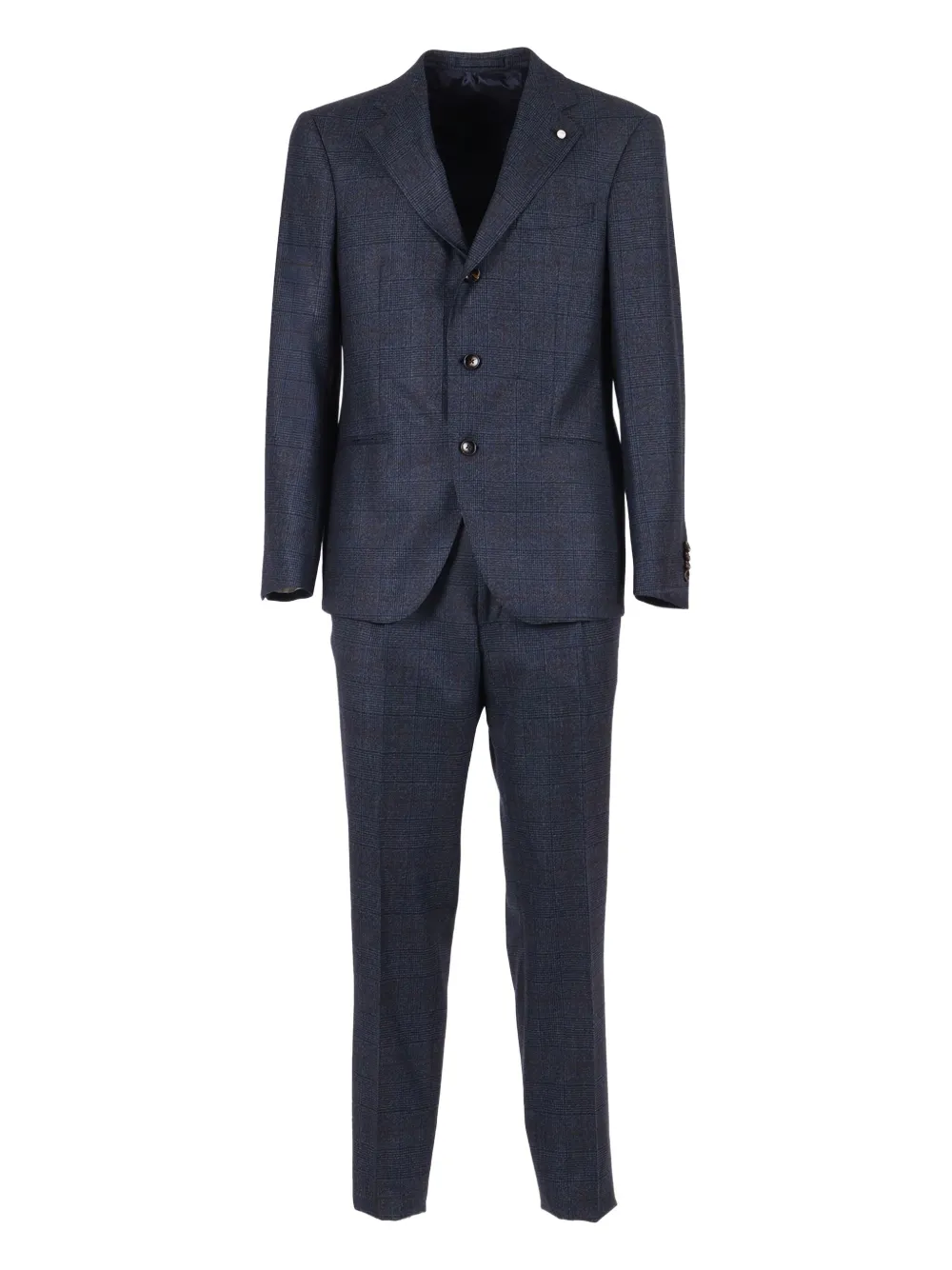 LUIGI BIANCHI MANTOVA single-breasted wool suit | Blue | Image 1
