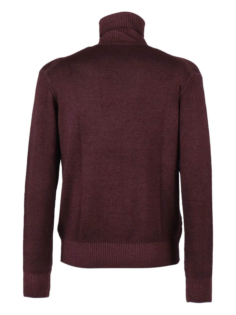 BRANDO roll-neck sweater - Rood