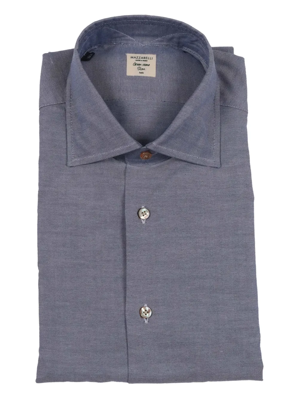 Mazzarelli oxford cotton shirt | Blue | Image 1