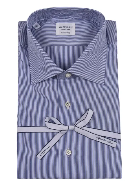 Mazzarelli striped cotton shirt