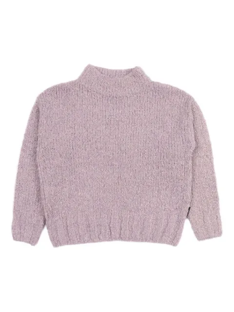 Aspesi Kids high-neck textured sweater