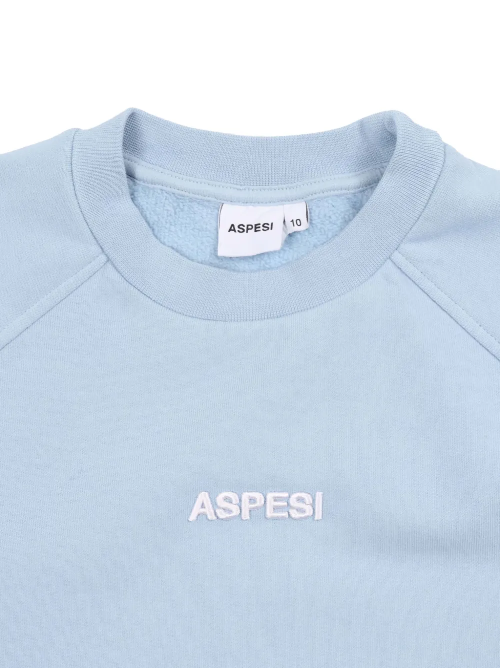Aspesi Kids Sweater met opgestikte zak Blauw