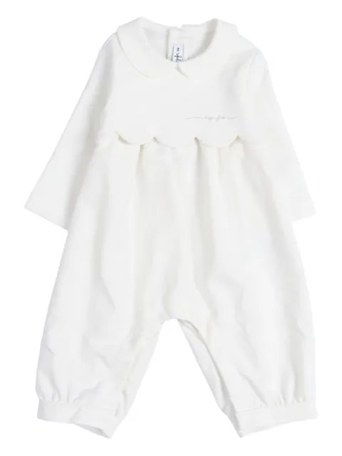 Il Gufo collared scalloped pajamas