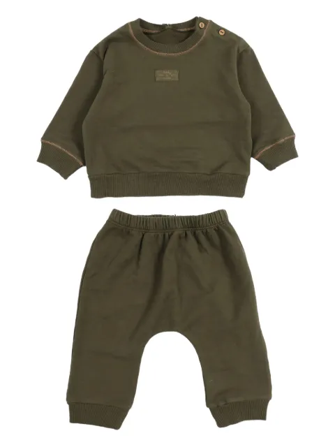 TEDDY & MINOU logo-patch tracksuit 