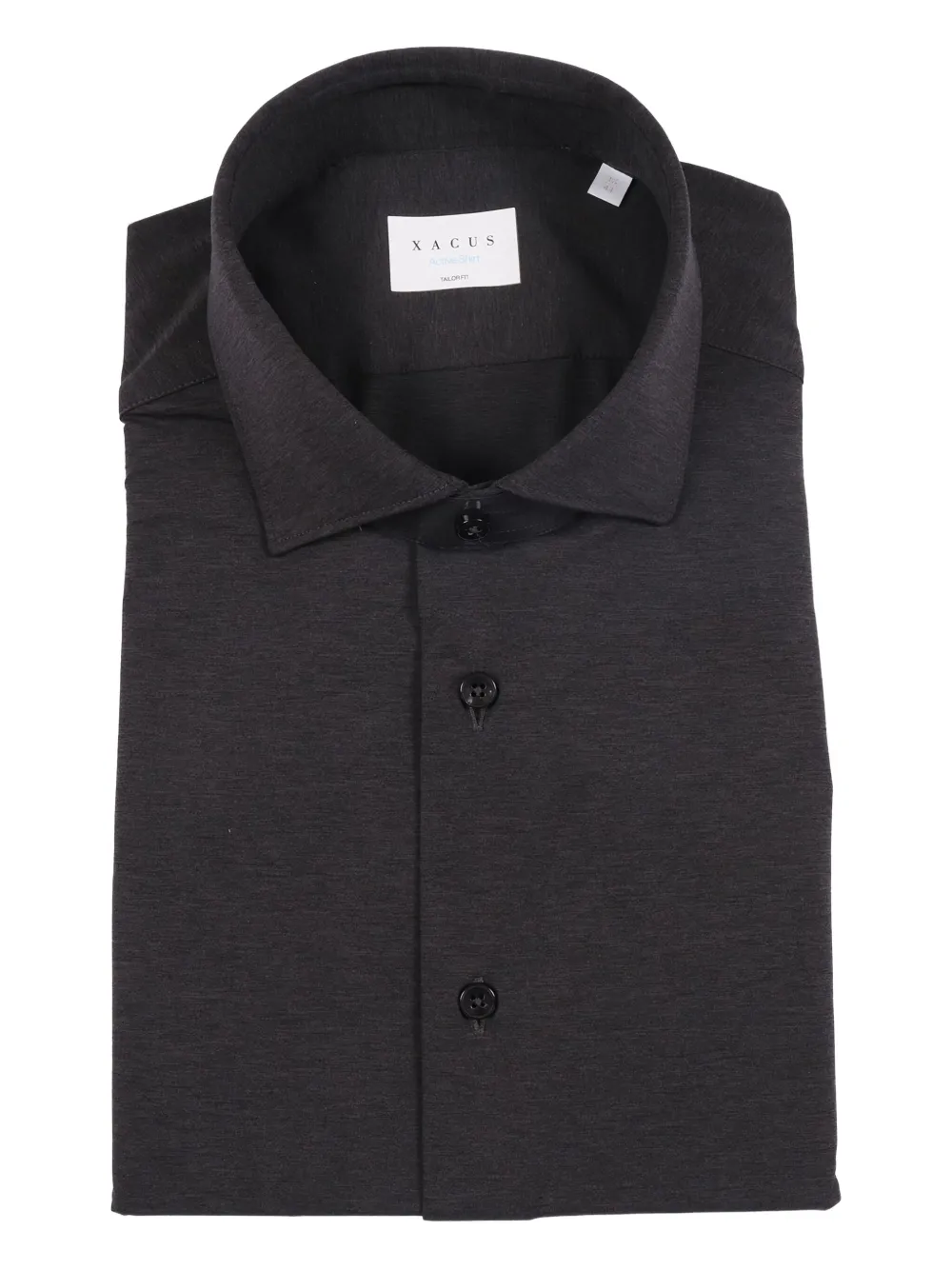 Xacus Button-down Shirt In Gray
