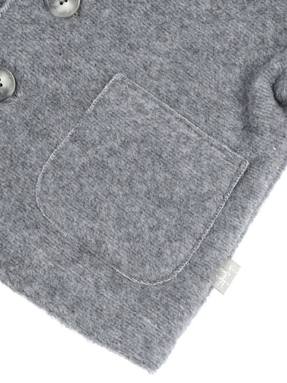 Il Gufo Button-fastening Blazer In Gray