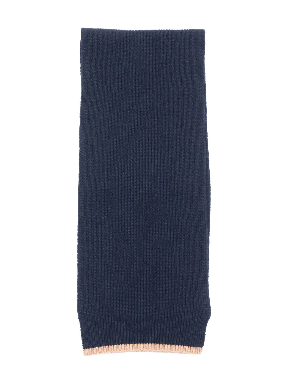 Il Gufo bufanda tejida de canalé | azul | Image 1