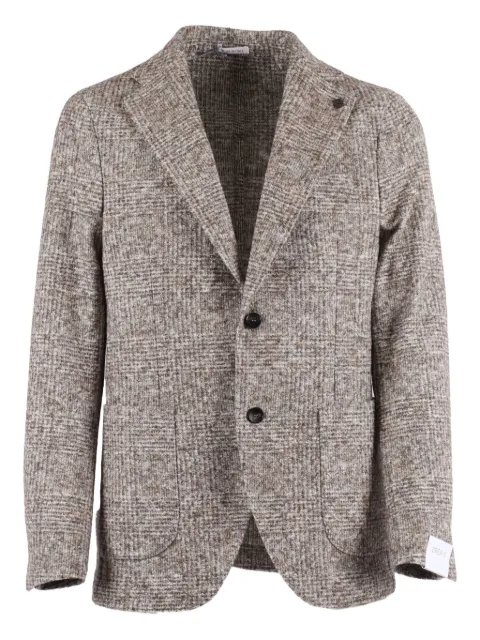 Brera blazer con cuadros estampados
