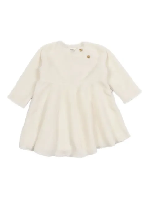 TEDDY & MINOU button-fastening flared dress