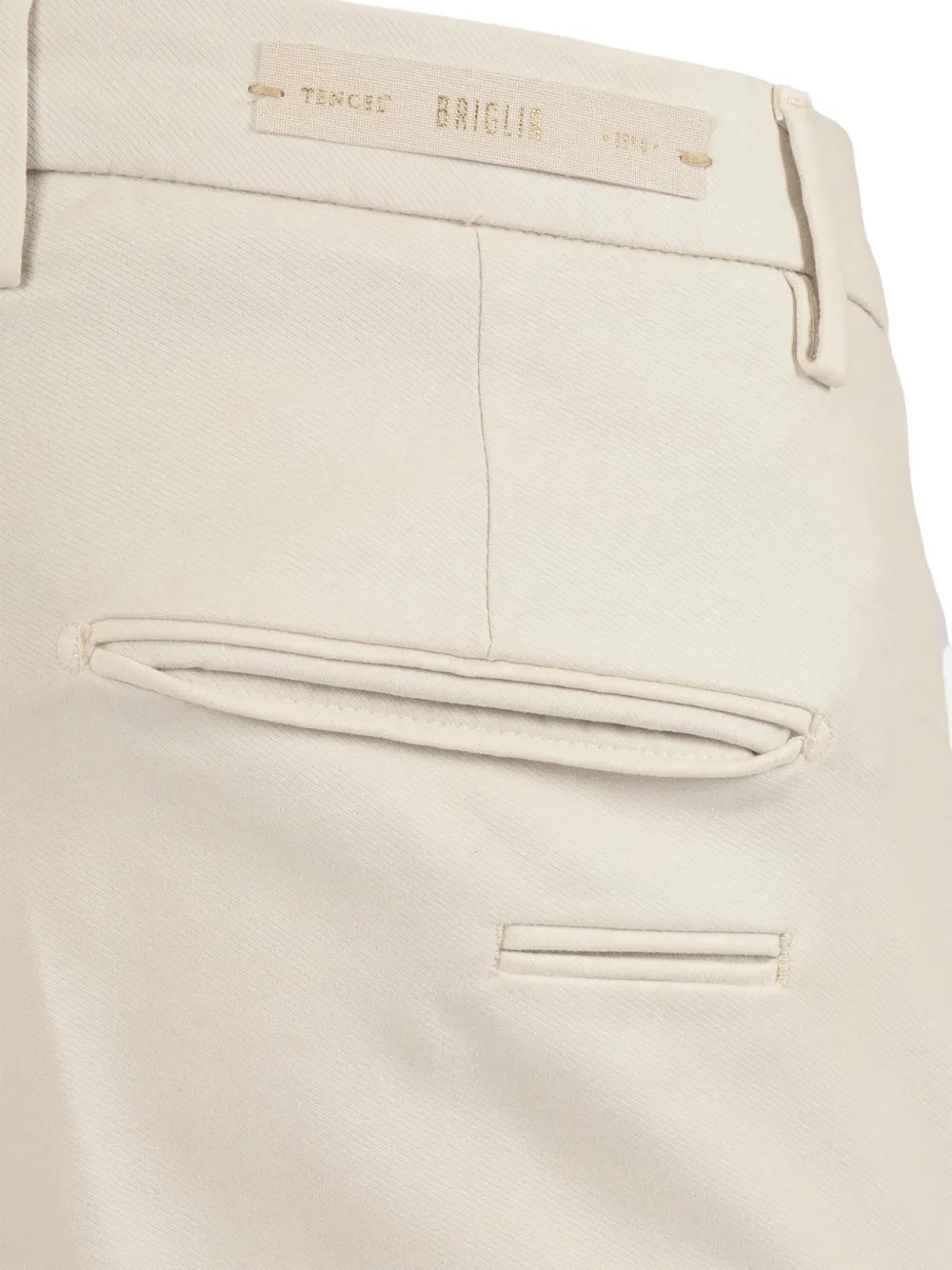Briglia 1949 Broek met cuffs Beige