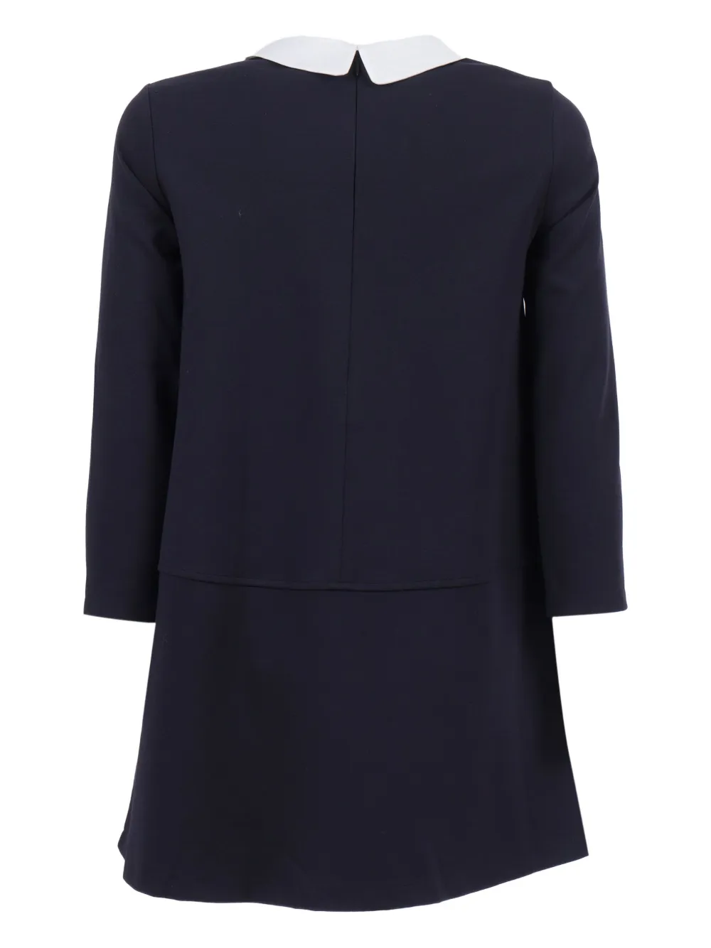 Il Gufo Peter Pan collar mini dress | Girls Casual Dresses | Image 2