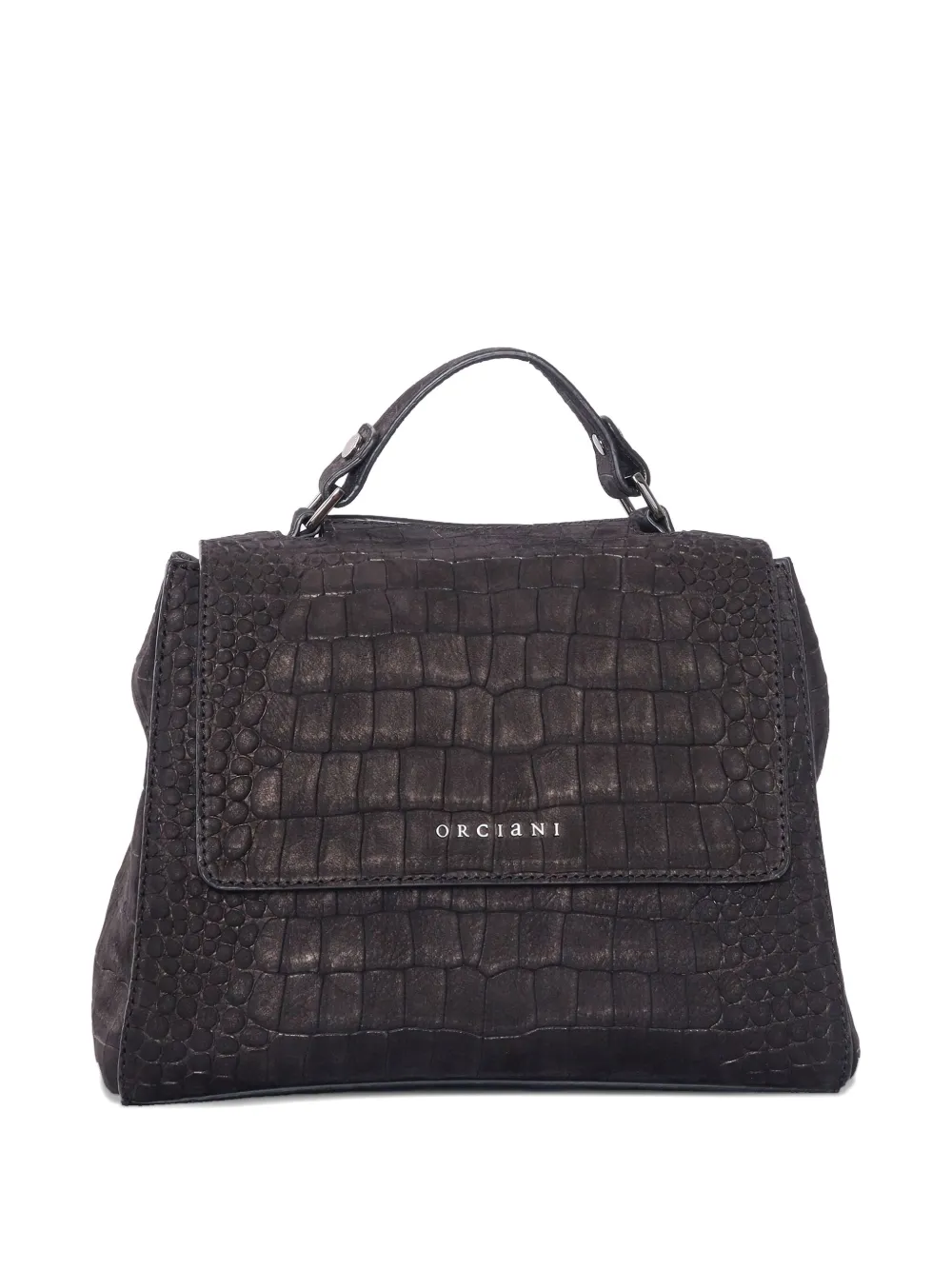 Orciani small Sveva soft shoulder bag - Zwart