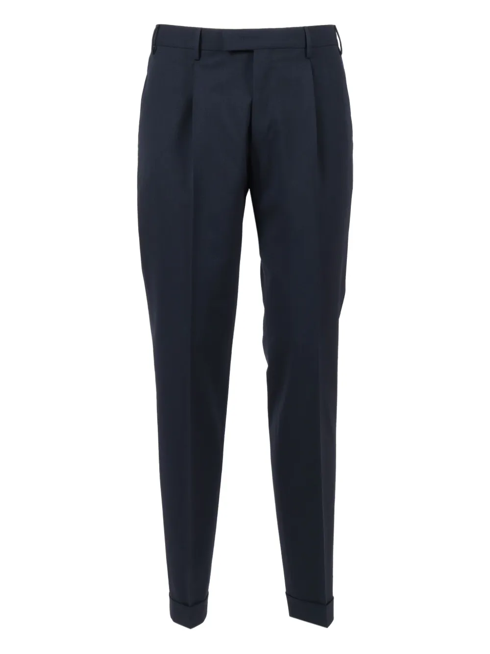 PT Torino pleat-detail trousers | Blue | Image 1