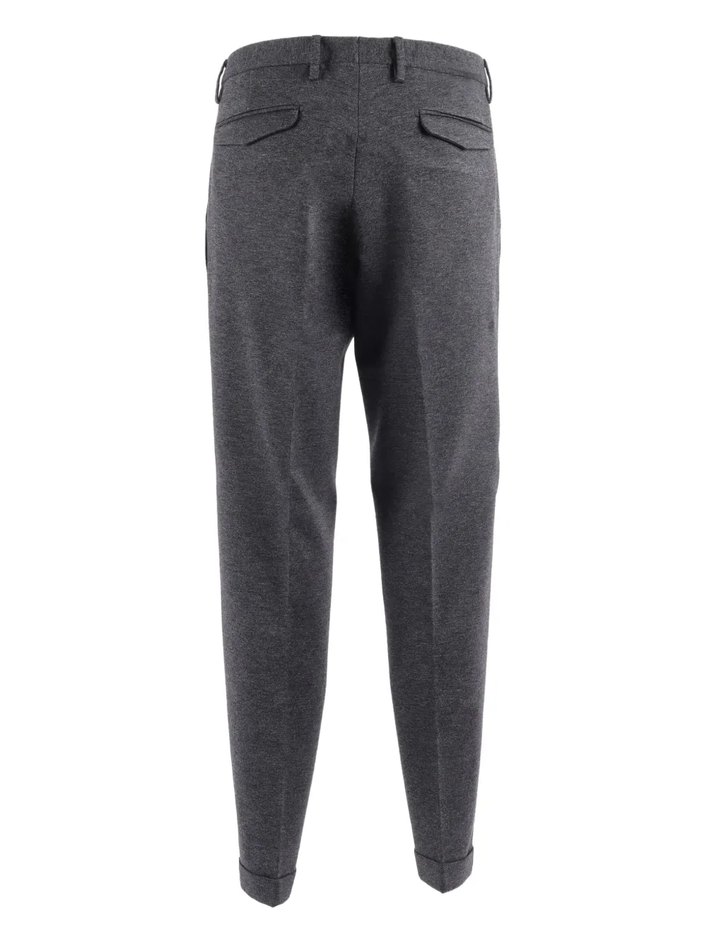 Briglia 1949 Wollen broek met omgeslagen pijpen - Grijs