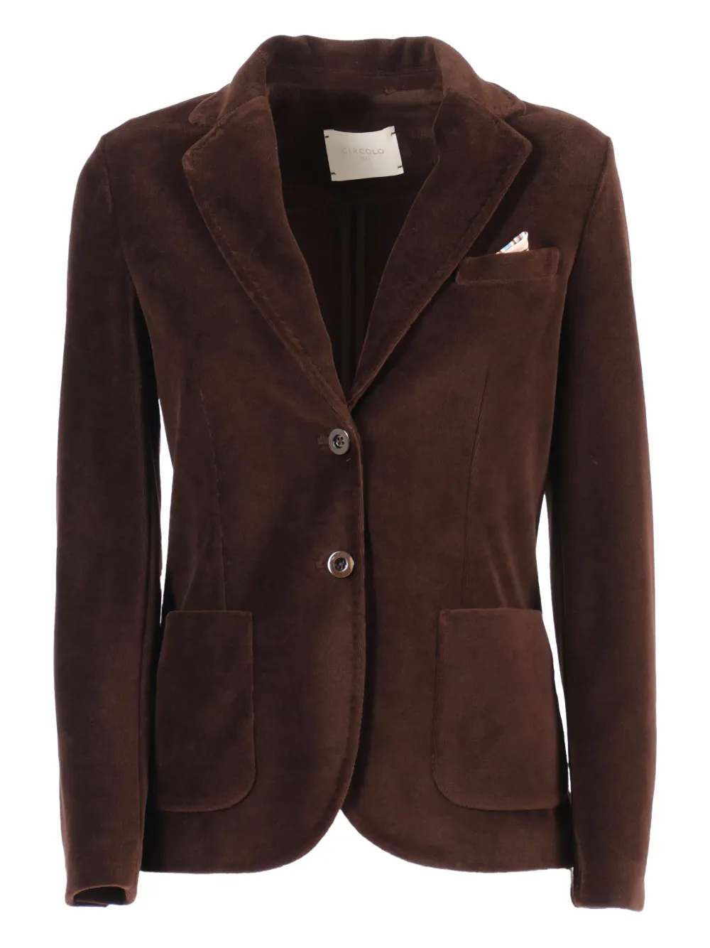 Circolo 1901 pocket blazer | Brown | Image 1