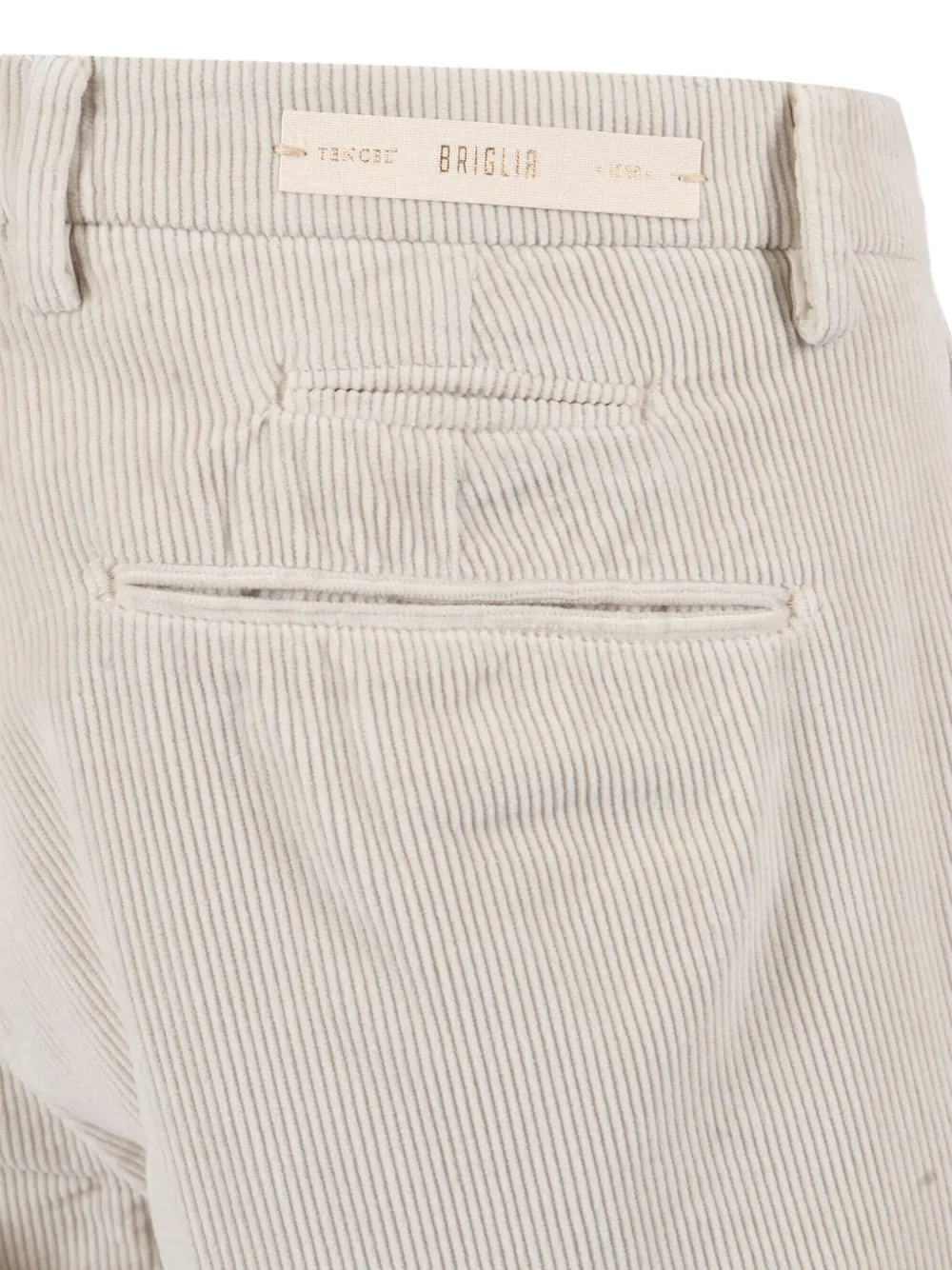 Briglia 1949 Ribfluwelen broek Beige