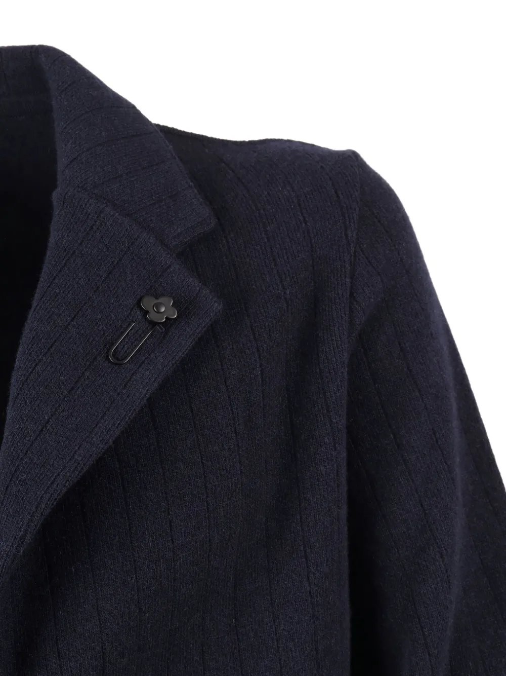 Lardini Blazer met enkele rij knopen Blauw