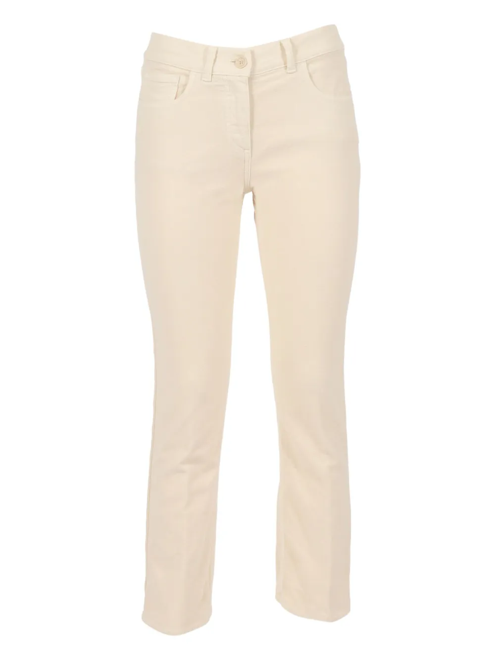 ASPESI button straight-leg trousers | Neutrals | Image 1