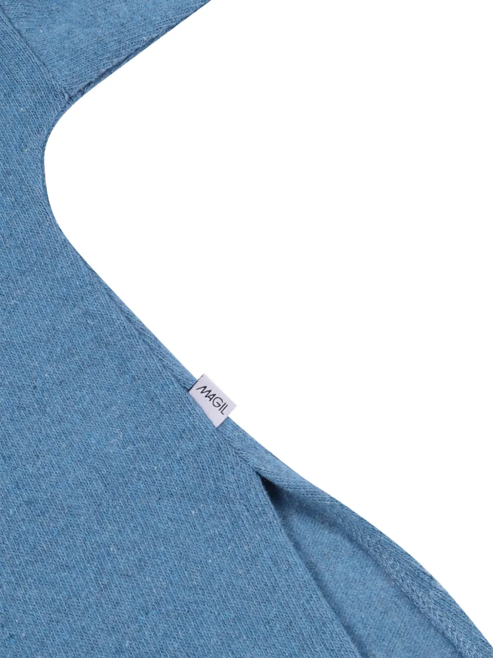 MAGIL Trui met ronde hals en zijsplit Blauw