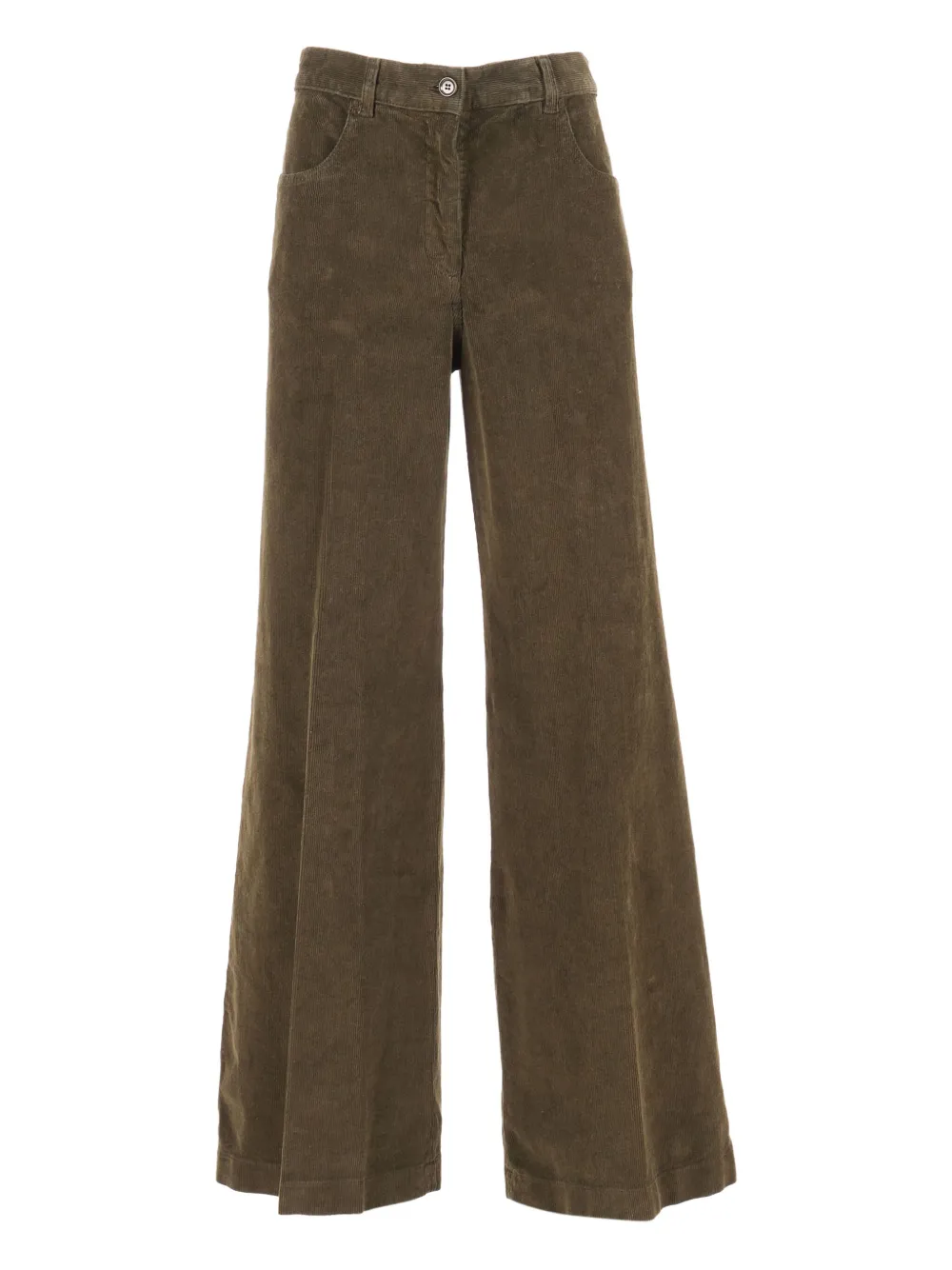 Aspesi Straight-leg Casual Pants In Brown