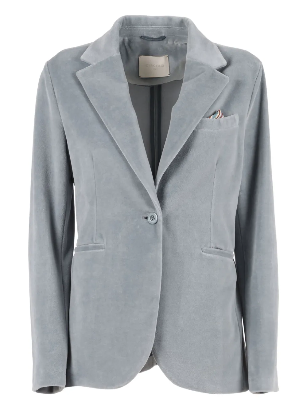 Circolo 1901 long-sleeve single-button blazer | Grey | Image 1