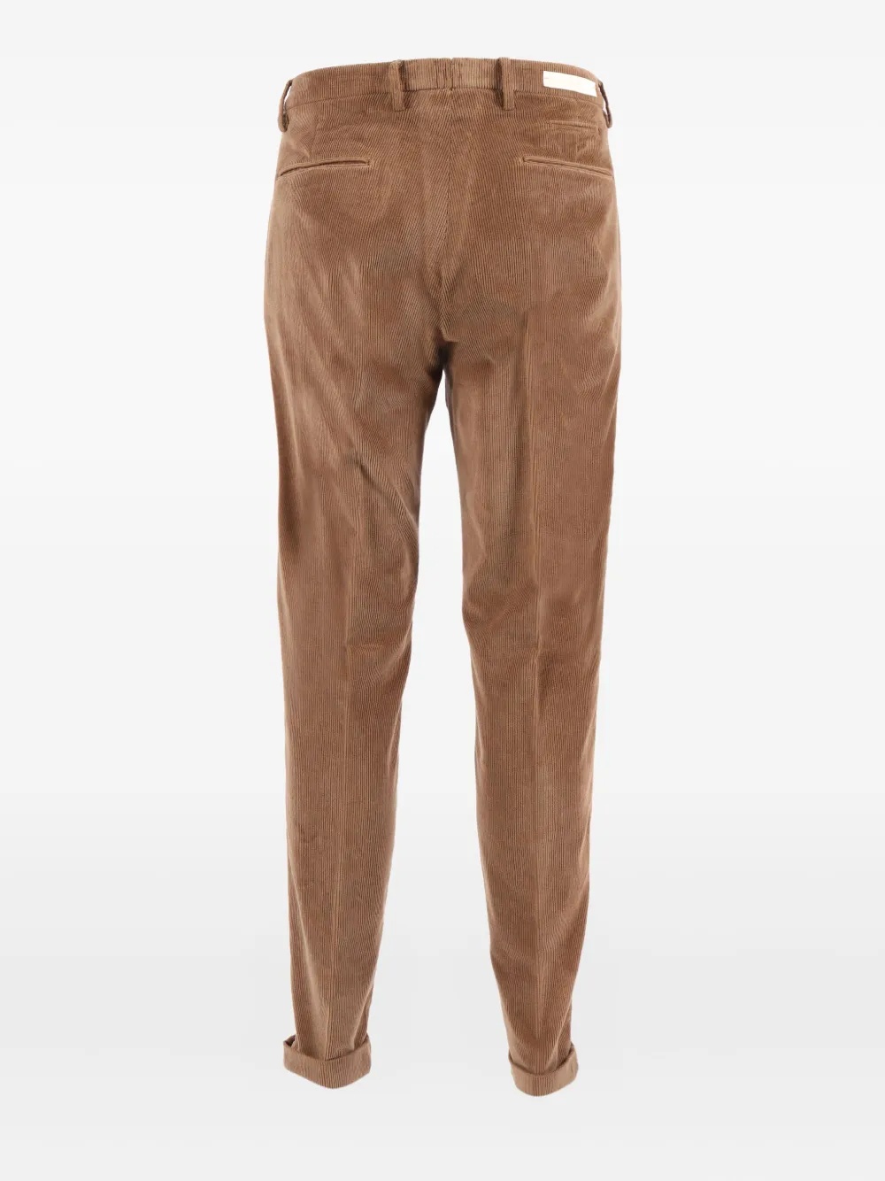 Briglia 1949 corduroy cuffed trousers - Bruin