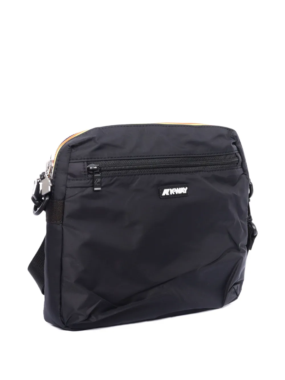 K-way Zipped Messenger Bag In Blue