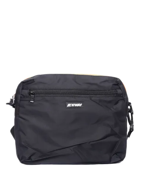 K-Way zipped messenger bag