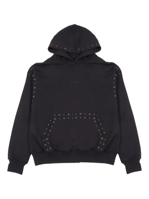 MSGM Kids hættetrøje i fleece med nitter