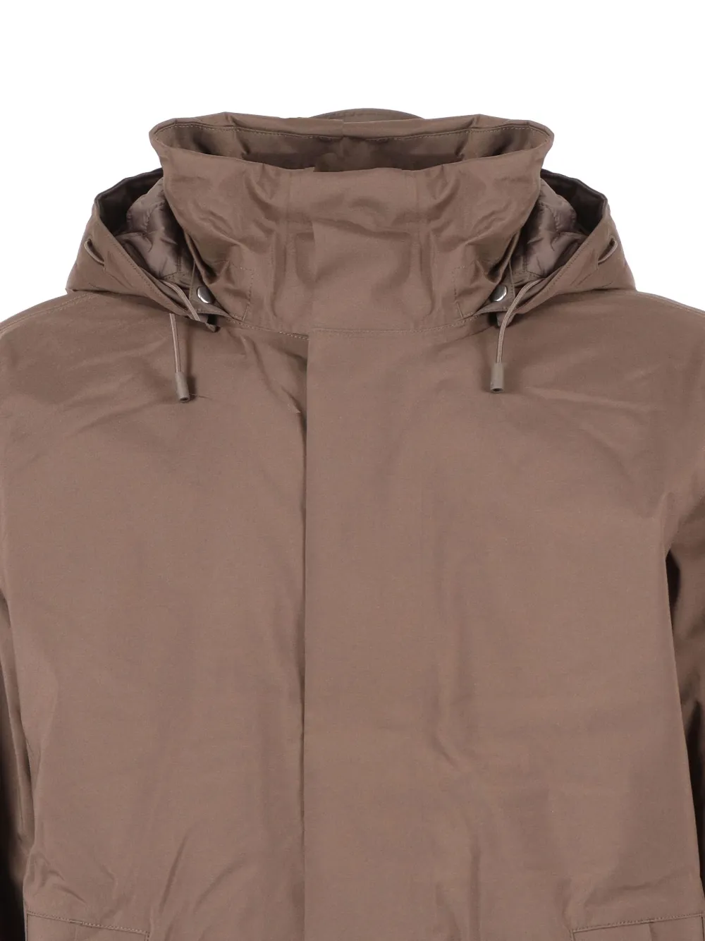 K-way Thomal Padded Coat In Brown