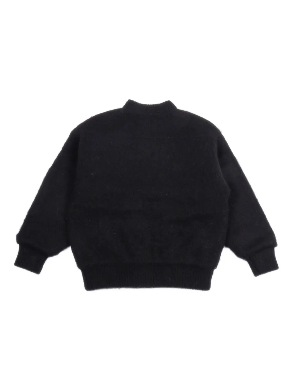MSGM Kids logo-embroidered zip-up jacket | Boys Bomber Jackets | Image 2