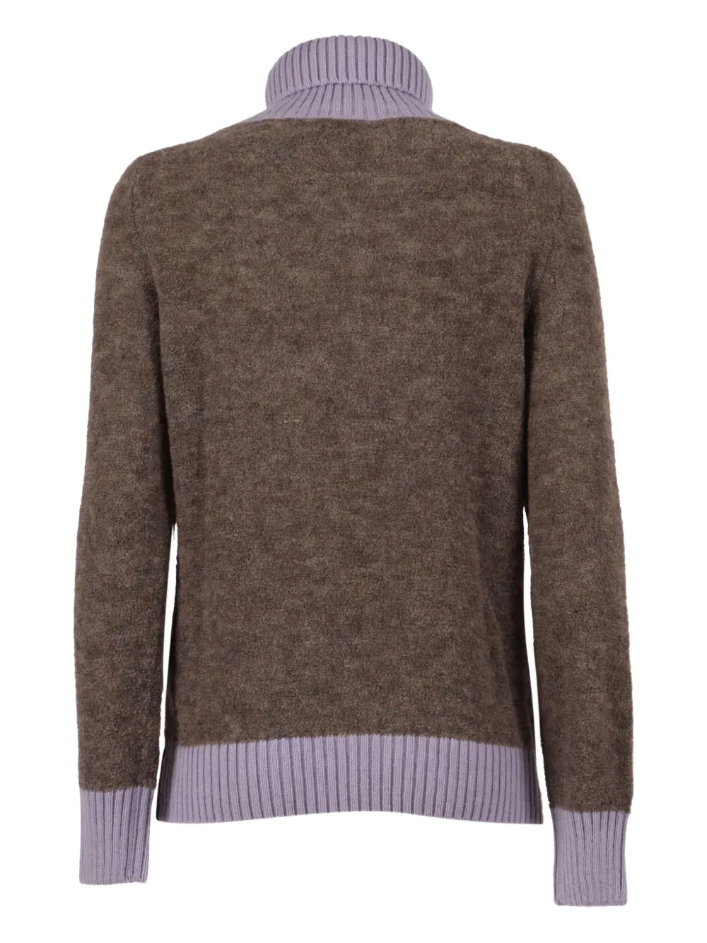 K-way Grazay Turtleneck Sweater In Brown