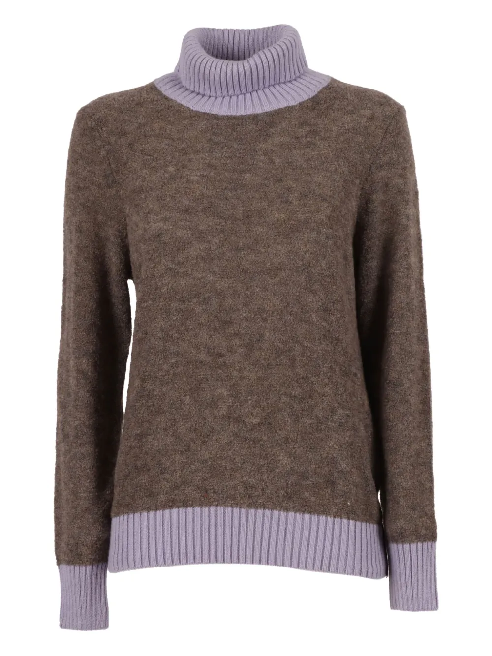 K-way Grazay Turtleneck Sweater In Brown