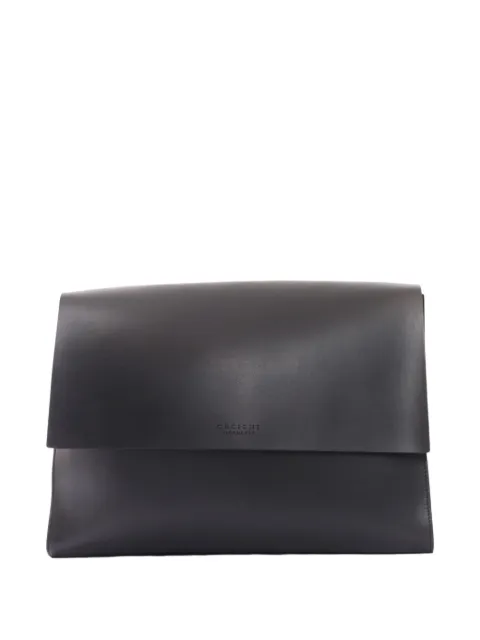 Orciani Alba leather messenger bag